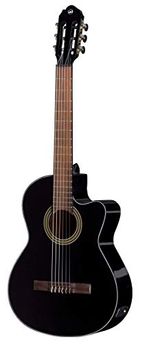 Gewa Echitarra Classica Elettroacustica Basicplus, 4.4, Nero