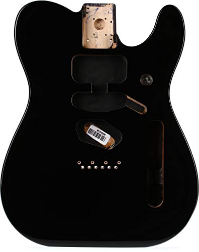 Fender® »Deluxe Series Telecaster® Alder Body - Ssh Routing« Corpo Della Chitarra - Ontano - Colore: Nero