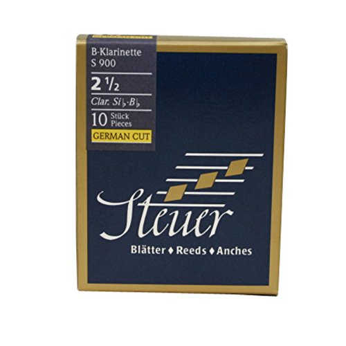Steuer Ancia Bb-Clarinetto In Sib Blue Line S900, Taglio Tedesco, 10 Pcs, Dimensione 3