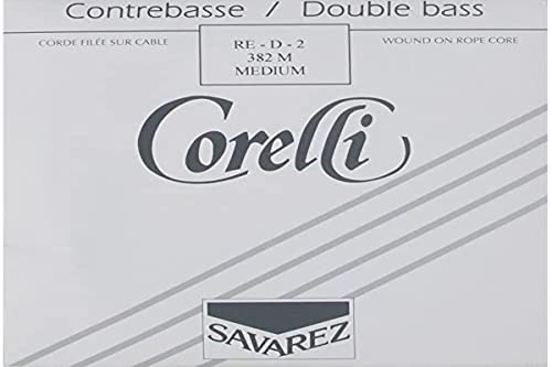 Corelli Corde Per Contrabbasso Orchestrale Tuning Re Nickel Medium 382M