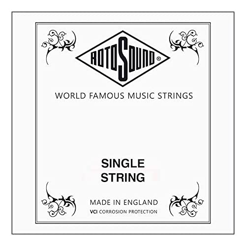 Corde Rotosound Per Basso Elettrico Solo 55 Stainless Pressure Wound Corda Singola Rll130 Low B