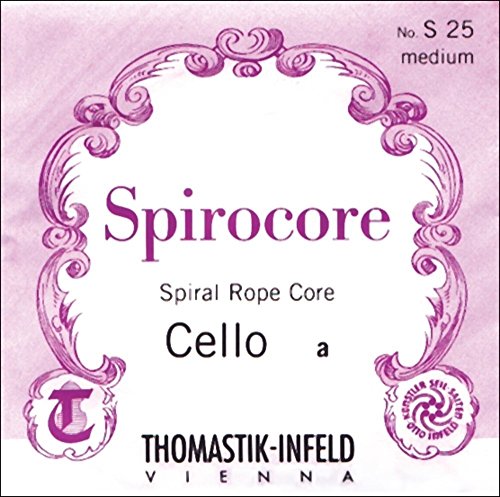 Thomastik Corda Per Violoncello 4/4 Spirocore - Corda Do Nucleo Corda Spirale Flessibile, Rivest. Tungsteno, Pesante