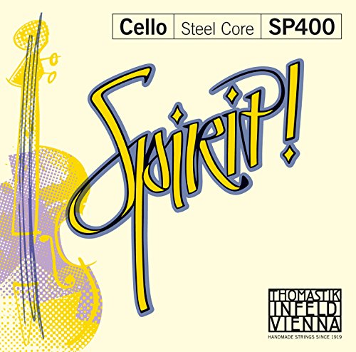 Thomastik Corde Per Cello Spirit! Fractional - Per Taglie Piccole Set 1/2 Media Rivestimento Cromo
