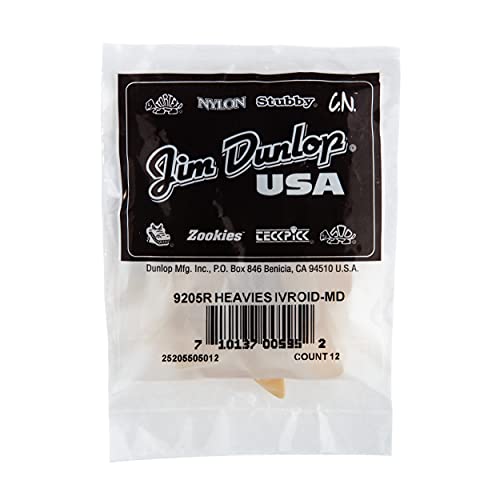 Jim Dunlop Borsa Di Ricarica 12 Plettri Med