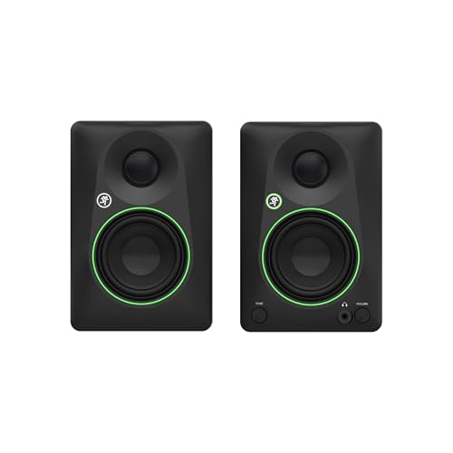 Mackie Cr3.5Bt Monitor Da Studio Amplificati Da 3,5" Con Controllo Del Tono E Bluetooth®