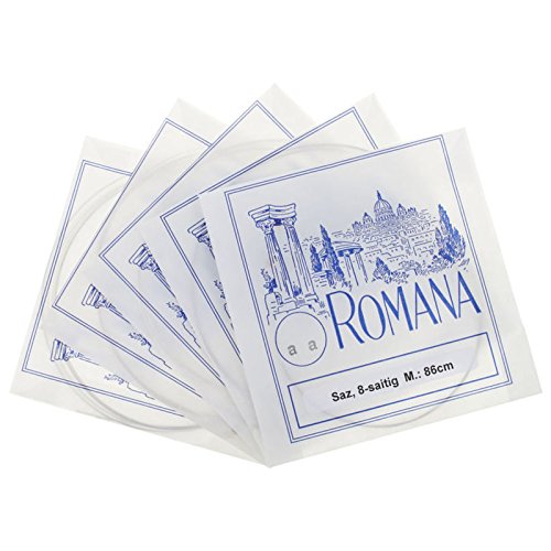 Romana Saz Set Di Corde Lunghezza Scala 86 Cm