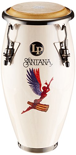 Lp Latin Percussion Lp817930 Conga Mini, 11" X 4.5" Santana Abraxas Angel, Accordabile Lpm197-Snw