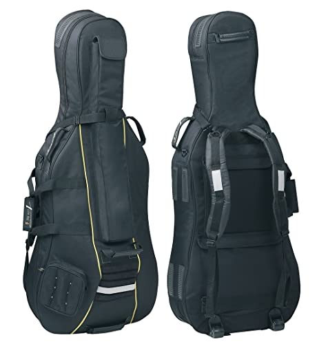Pure Gewa Gig-Bag Per Cello Classic Cs 25 Nero Per Dimensione 3/4