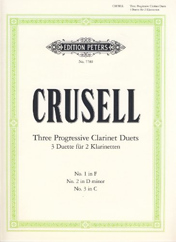 Crusell B.H. - Duos Progresivos (3) Para 2 Clarinetes