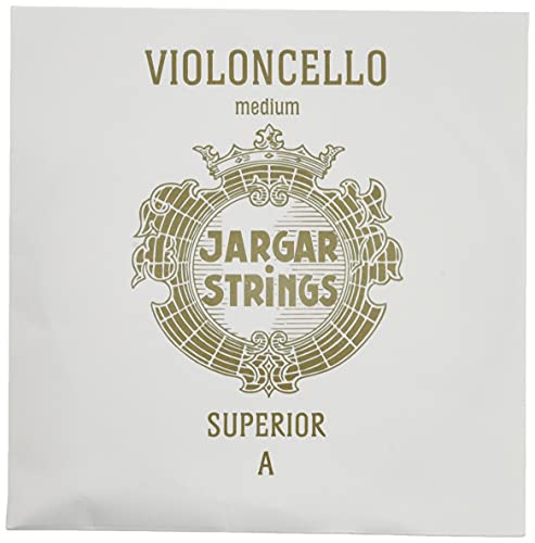 Jargar Ce-Asm - Corda La Per Violoncello Superior, Misura Media (0,78 Mm)