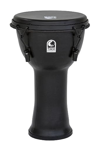Toca To803265 Sfdmx-9Bm Djembe Freestyle Mechanically Tuned Black Mamba 9''