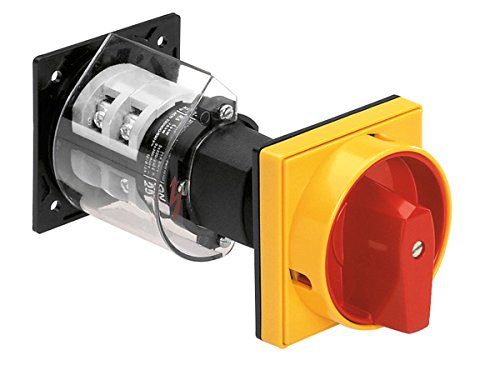 Lovato Elettrico 7 Gn6392O98 Rotary Cam Switch, Gn Series, O88-O98-O99 Version, Rear Mount, Door-Coupling E Lucchetto Sistema, Interruttore On/Off, Fo
