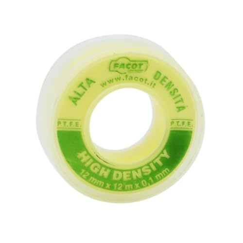 Facot Nastro Teflon Ptfe Oro H.12Mm X 12Mt