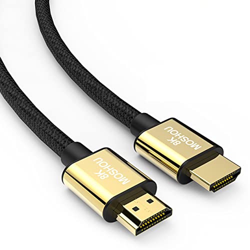 Sikai Case - Cavo Hdmi 1 Mt, Cavo Hdmi 2.1 8K 60Hz 4K 120Hz Cavo, 48Gbps Alta Velocità Cavi Hdmi Certificato, Supporto 7680P, Hdr 10+, Earc, Hdcp 2.2,