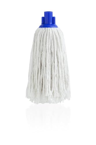 Maya Professional Tools - Mod. 08006 – Mocio In Cotone, Peso: 180 G - Colore: Bianco