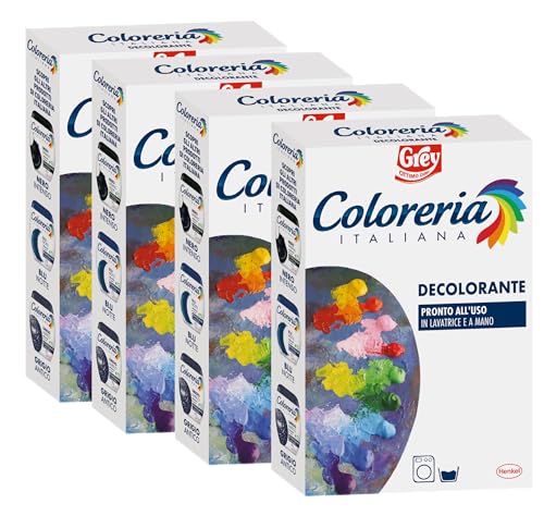 Coloreria Italiana, Decolorante A Mano O In Lavatrice, 4 Confezioni Da 200Gr