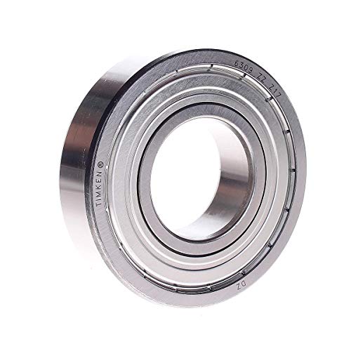 Timken 6309-Zz Cuscinetto A Sfera Con Scanalatura Profonda, Medio, Due Schermature, Diametro Del Foro 45 Mm, Diametro 100 Mm, Larghezza 25 Mm