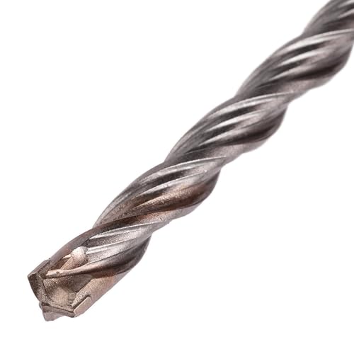 Mivos Sds Plus Drill - 260X12Mm - Punta Professionale Per Calcestruzzo - Punta A Tre Punte - Ideale Per La Foratura Di Pietra, Calcestruzzo, Pietra Na