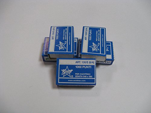 5 Scatoline Da 100O Punti Zenith Art. 130/E (6/4)