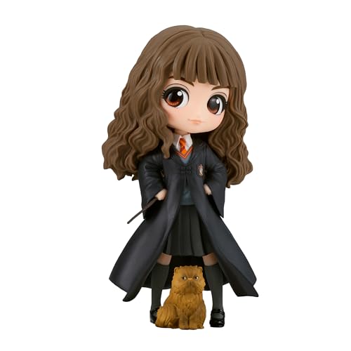 Banpresto, Figura Q Posket Hermione Granger, Harry Potter 14 Cm, Multicolore Bp88202