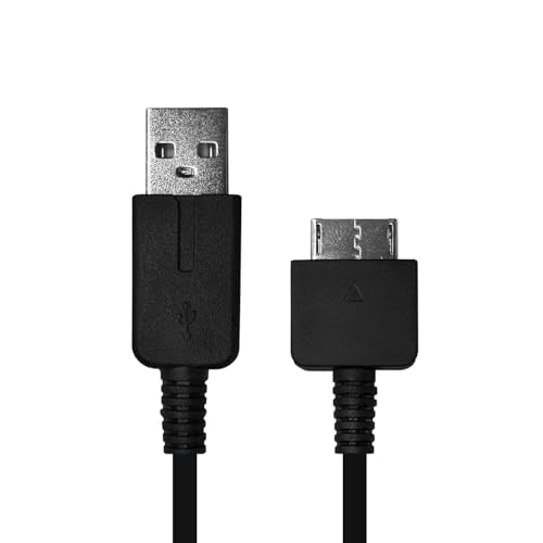 Ociodual Cavo Caricabatterie Usb Compatibile Con Psp Vita, Psv1000, Cavo 2 In 1, Cavo Dati Di Sincronizzazione 5 V, 2 A, Usb 2.0, Nero 1,2 M