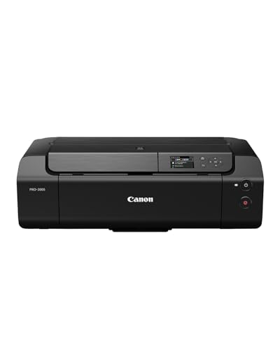 Canon Pixma Pro-200S Stampante Fotografica - Colori Vivaci, Versatilità, Stampante A3+ - Sistema Ad 8 Inchiostri Dye A Colori - 3 Opzioni Di Alimentaz