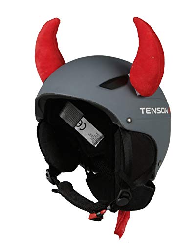 Corna Diavoletto Da Applicare Al Casco Da Sci, Moto, Adulto, Bambino, Junior, Mtb Devil Diavolo