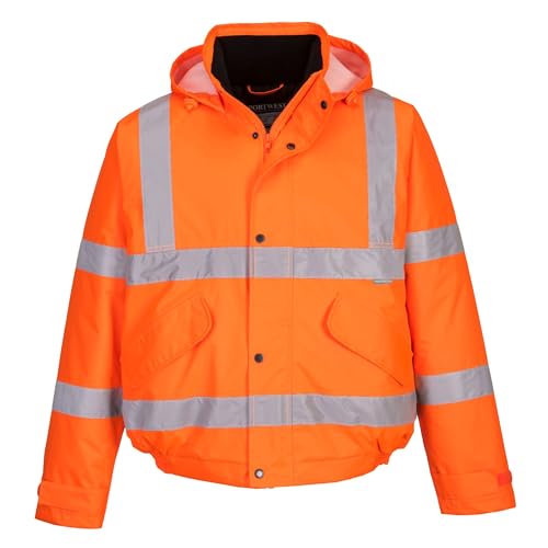 Hi-Vis Bomber Jacket - Color: Orange - Talla: 6Xl
