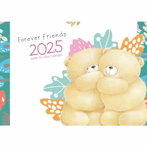 Forever Friends Week-To-View Planner A4 Calendar 2025