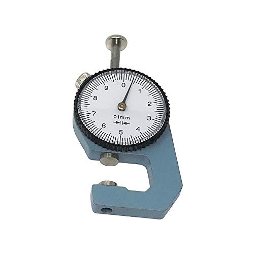 Spessimetro Misuratore Di Spessore Da 0 10 Mm Decimale Micrometro A Orologio