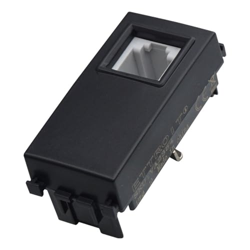 Modulo Presa Telefonica Rj11, Serie Venus, Nero, Compatibile Con Vimar Arke' - Ettroit Va2354
