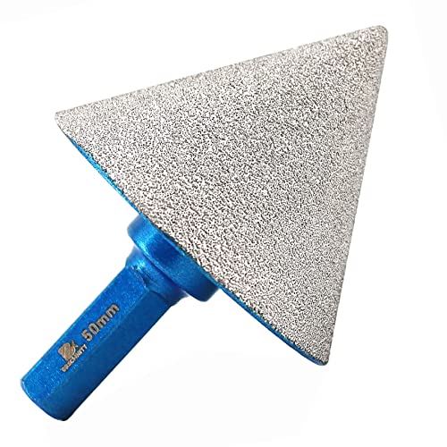 Fresa Diamantata 50Mm- Brschnitt Foretto Diamantato Punte Allargare E Sagomare Fori Per Allargare Fori In Piastrelle Porcellana Marmo Ceramica Granito