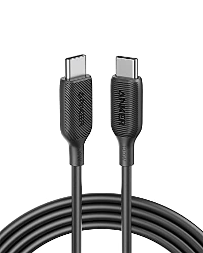 Anker Cavo Usb C, Usb-C Da 100 W, Cavo Per Ricarica Rapida Tipo C 2.0 Powerline Iii, Ricarica Pd Per Iphone 16, Apple Macbook Pro 2020/Ipad Pro/Galaxy