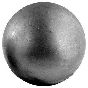 Logistsystem Sfera In Acciaio Ø 25 Mm Senza Foro, Sfera In Lamiera Per Recinzione, Sfera Decorativa Come Elementi Decorativi, Per Ringhiere E Scale, C