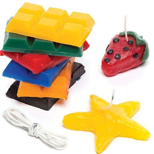 Baker Ross Candele Fai Da Te Per Bambini Da Creare, Personalizzare Ed Esporre Come Idea Creativa (Confezione)