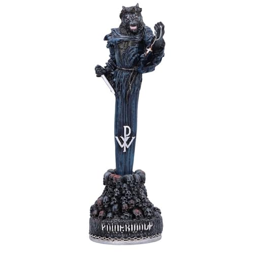 Nemesis Now Penna Powerwolf Blessed & Possessed Con Licenza Ufficiale, Blu, Taglia Unica
