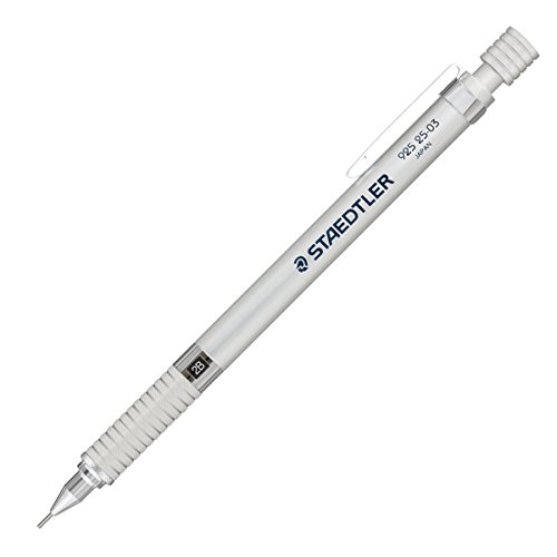 Staedtler, Matita Portamine A Scatto, Serie Silver 0,3 Mm Silver