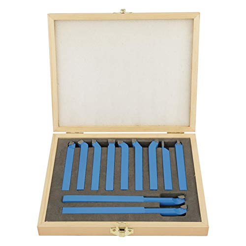 Utensile Per Tornio In Metallo Duro, 12 * 12Mm Utensili Per Tornio Set Di Utensili Per Tornitura Con Punta In Metallo Duro Per Saldatura Fresatura