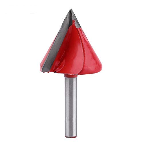 1Pc 3D Acciaio Al Tungsteno Lavorazione Del Legno Cnc Router Bit Sharp V-Groove Utensile Da Taglio Fresa Fine 60/90/120/150 Gradi 6Mm Albero(6 * 32Mm*