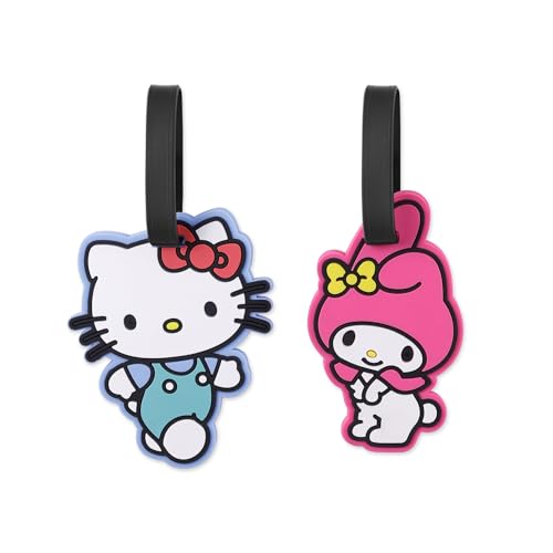 Hello Kitty & My Melody - Etichette Per Bagagli Da Viaggio, 2 Pezzi