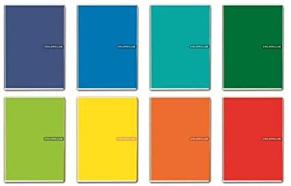 Quaderni Blasetti Color Club Fogli 20+1 Quadretti 5M - Formato A5 - Confezione Da 10
