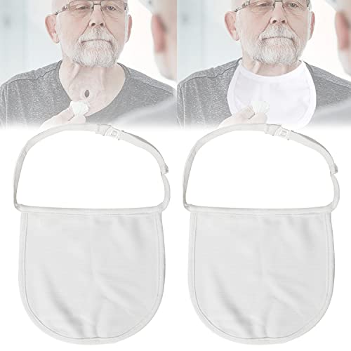 Protezione Per Incisione Della Trachea Del Collo - Protezione Per Stomia Scudo Infermieristico Per Laringectomia E Tracheostomia, 2 Pezzi