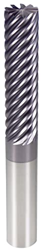 Fresa In Metallo Duro Extra Lunga Per Finitura Hsc - Hhc <65 Hrc D:12