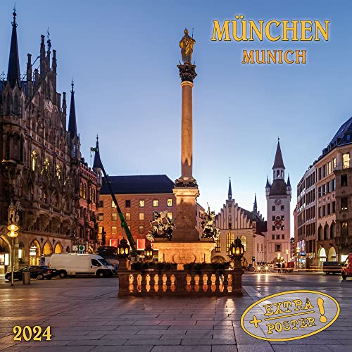 Munich/München 2024: Calendario 2024 (Artwork Cities)