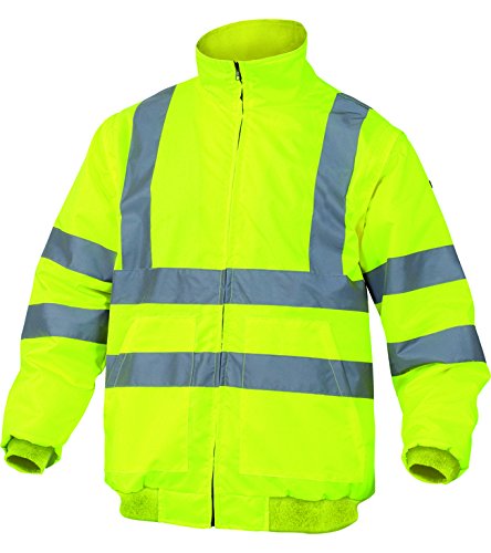 Deltaplus 5426010 Reno-Hv Giubbotti Panoply, Taglia S, Giallo-Fluo