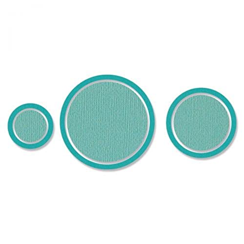 Sizzix Framelits Die Set 6Pk Cornici Circolari, 665660