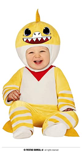 Disfraz Bebe Baby Shark Amarillo