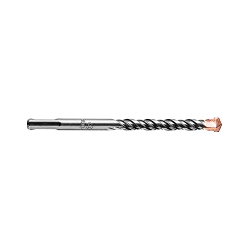 Gröne Sds Plus Punta Per Martello Perforatore - Scanalatura Quadrupla - Per Cemento Armato, Calcestruzzo Liscio, Muratura - Lavoro Confortevole - Punt