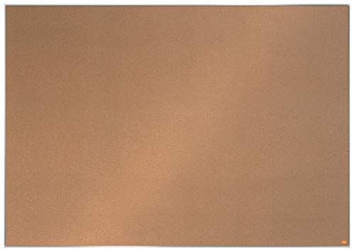 Nobo Pannello In Sughero, 1500 X 1200 Mm, Cornice Sottile, Superficie In Sughero Autorigenerante, Sistema Di Montaggio Invisamount, Gamma Impression P