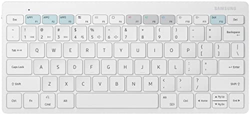 Samsung B3400Uwe Multi Bluetooth Keyboard, White (White) (Ej-B3400Uwegeu)